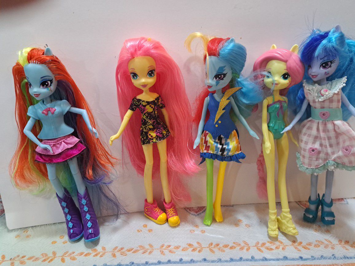 My Little Pony  Equestria  Dolls  2012 ,2013, $20.00 For All.