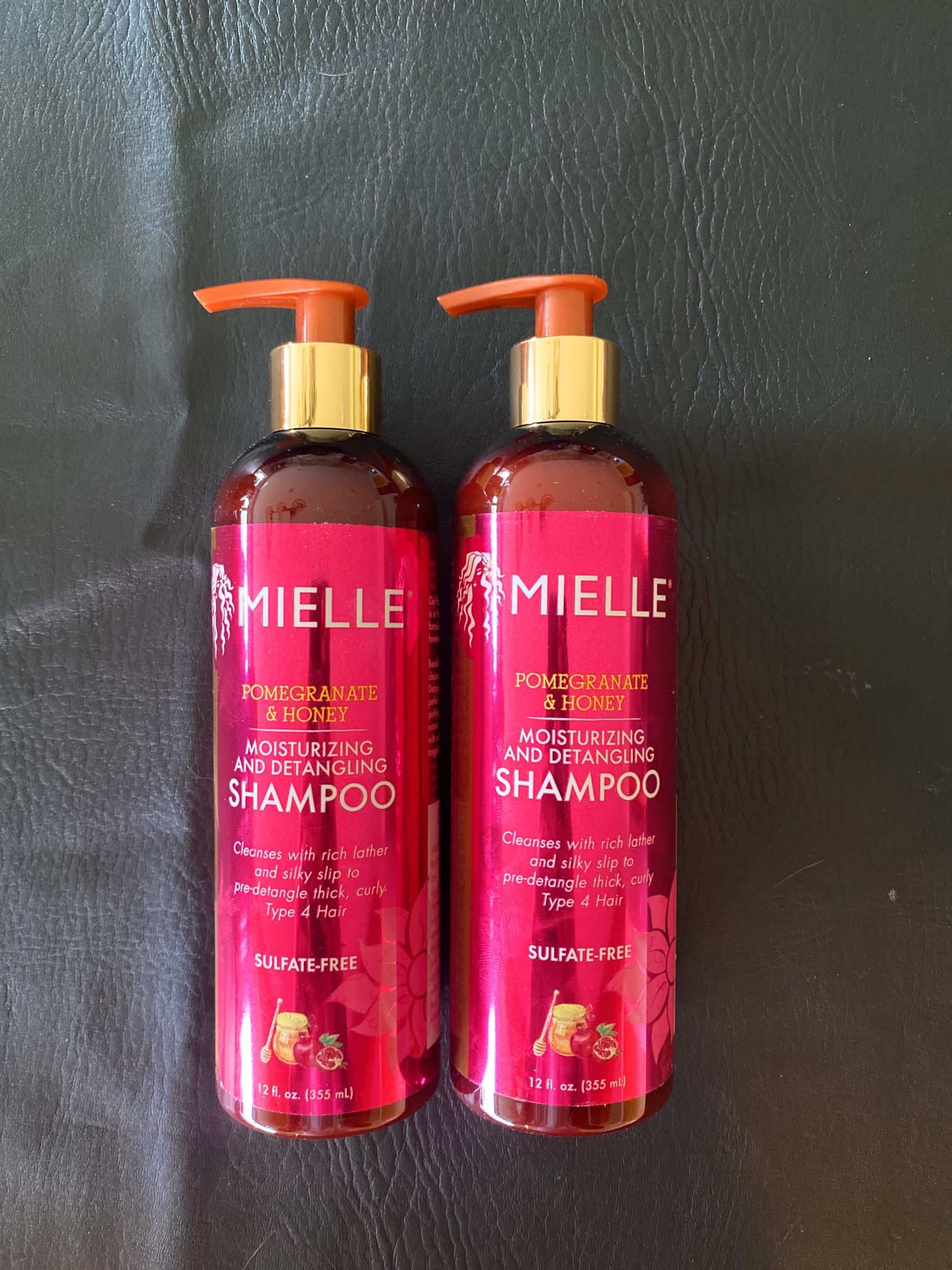 Brand New-Mielle Shampoo Pomegranate&Honey 2 Pck