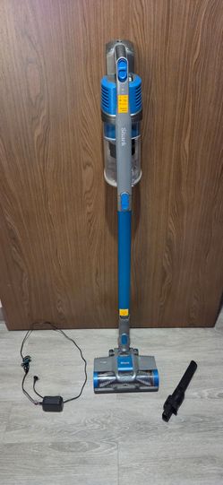 Shark Pet Cordless Stick Vacuum, Carpet and Hardfloors, Bristle Brushroll, HEPA Filtration, Detachable Handvac, 40-Min Run Time, IX140H Blue