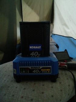 40 Volt Kobalt Battery and Charger
