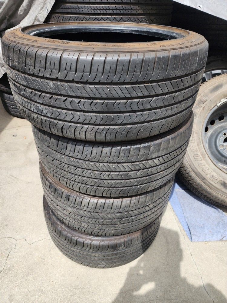 4x 235 40 18 tires goodyear eagle sport honda acura Toyota