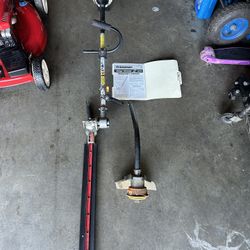 Ryobi Gas Powered Hedger And Trimmer Combo 