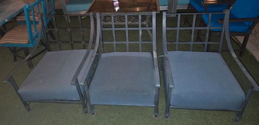 $400  ARIZONA IRON 3 BIG CHAIRS