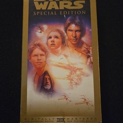 Star wars Episode IV A New Hope 1997 special edition release VHS tape