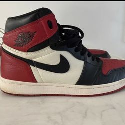 Air Jordan 1 High Bred Toe Size 12