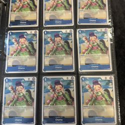 🌊 One Piece TCG – Blue Card Collection Binder