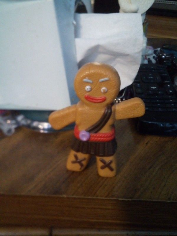 Gingerbread Man From Shrek McDonald's Toy Vintage