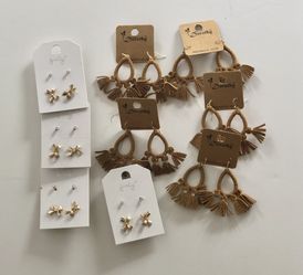 9 sets of Brand New Earrings