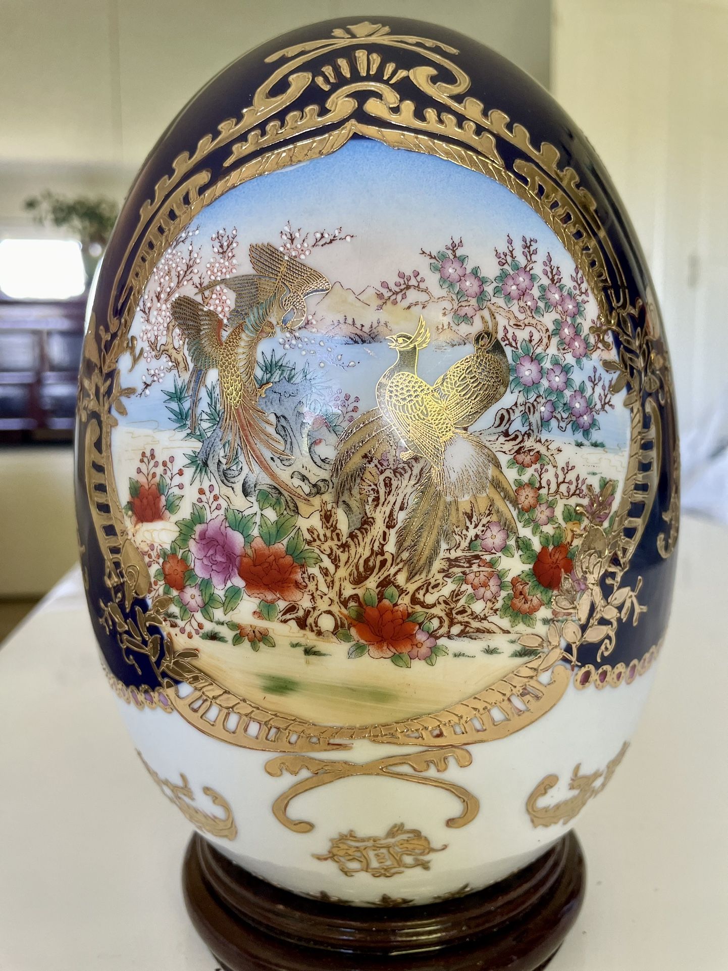 Limoges France Porcelain Egg
