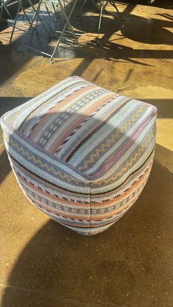 Boho pouf