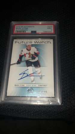 MARK STONE. SP ROOKIE AUTO PSA 9