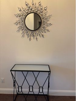 Entry Table & Wall Mirror