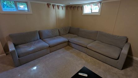 Like New Grey Sectional