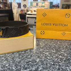 Louis Vuitton Monogram Eclipse Belt