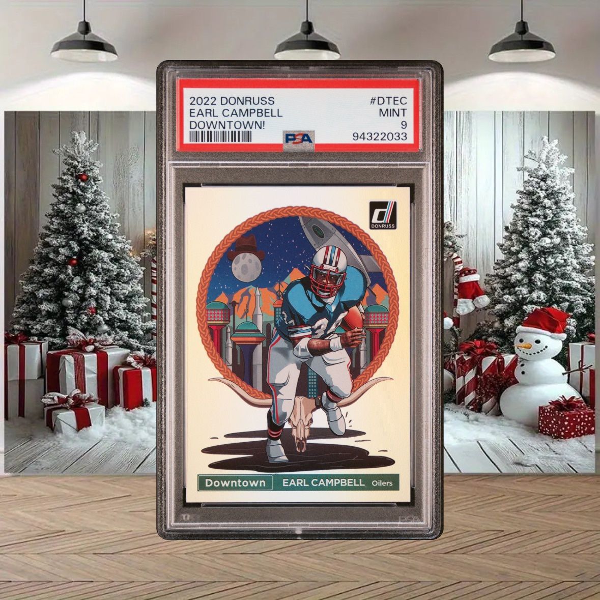 2022 Donruss Psa 9 Earl Campbell Downtown 