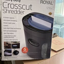 Brand new shredder heavy duty