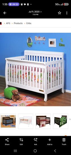 3 in one crib,  toddler bed