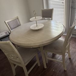 Table and chairs