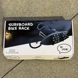 Ho Stevie! Surfboard Bike Rack