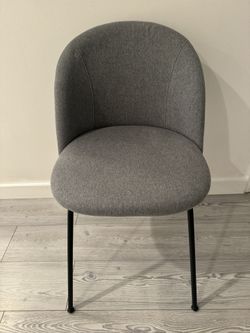 8 piece Modern grey dining chair