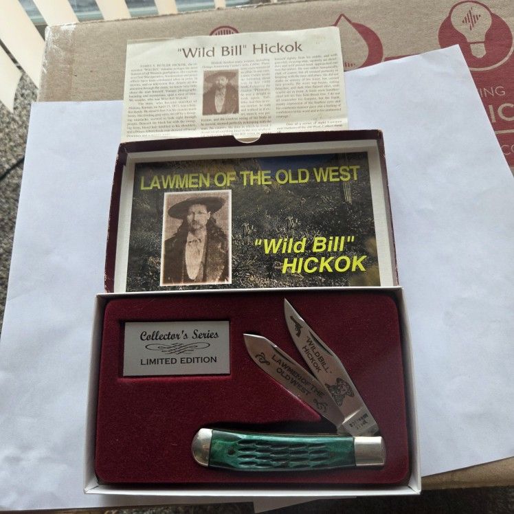 Lawmen Of The West Wild Bill Hickok Set