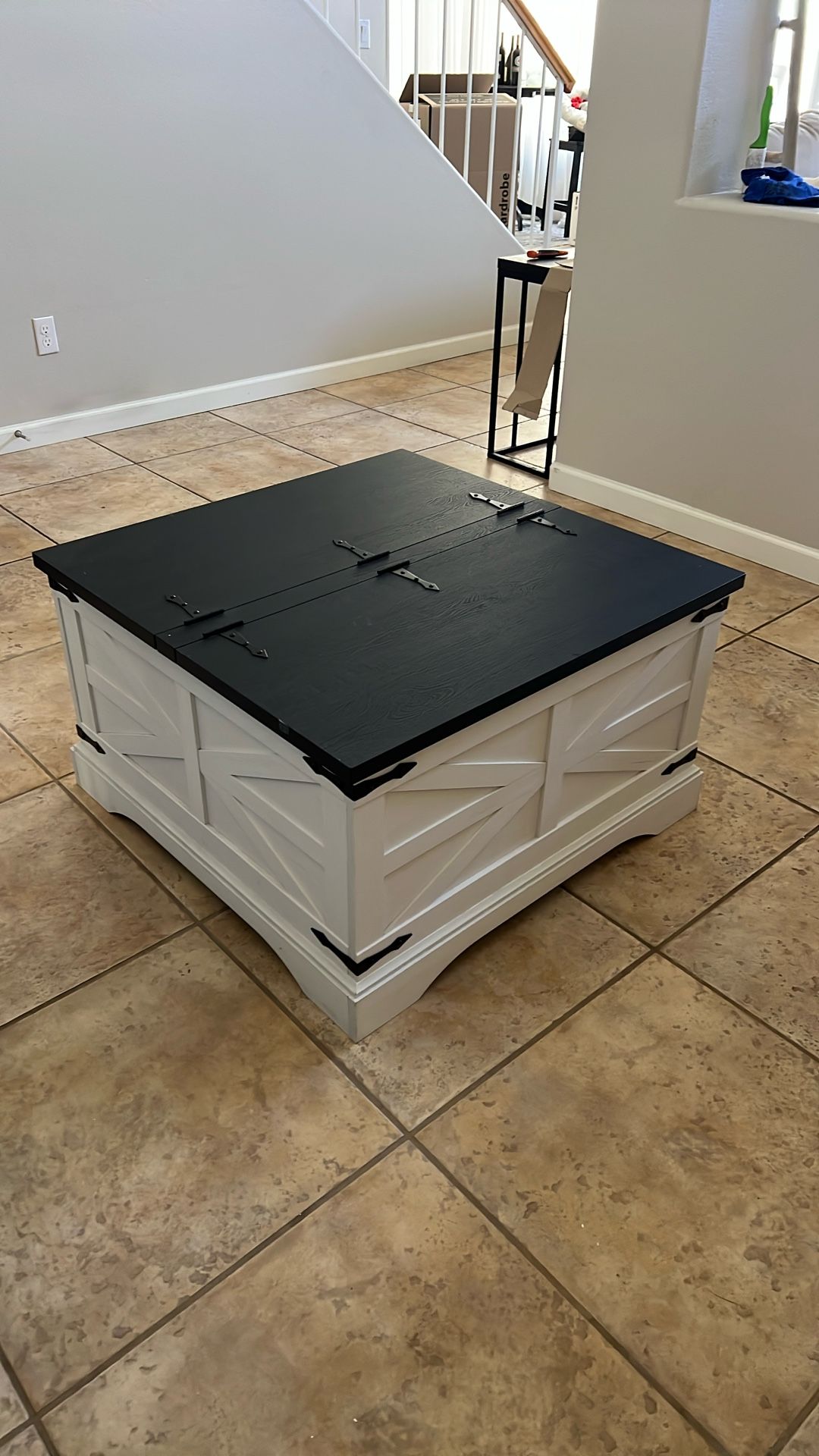 Large Ottoman With Storage