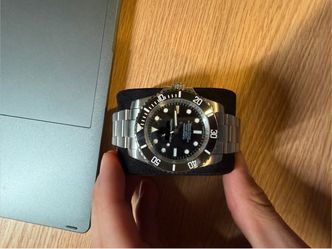 Black dive watch