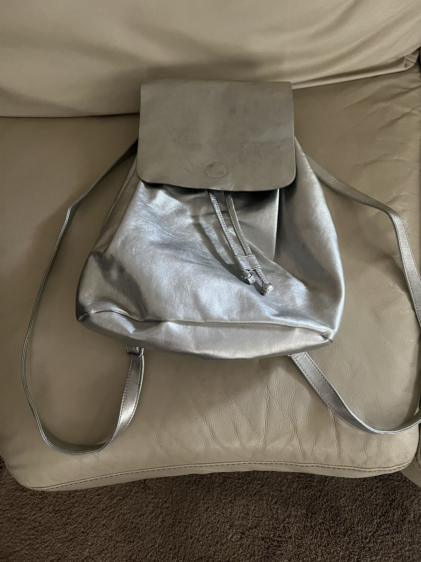 Leather Back Pack