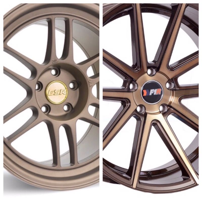 Bronze 18" Wheels fit 5x100 5x120 5x114 ( only 50 down payment / no CREDIT CHECK)
