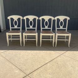 Set of 4 Pottery Barn Bistro Chairs – $450