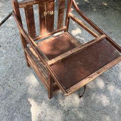 Chamber Pot Potty Seat Antique 
