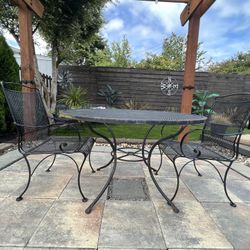 Vintage Outdoor Table And Chairs