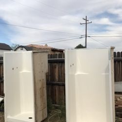 Aquatic 36x36 1 piece shower