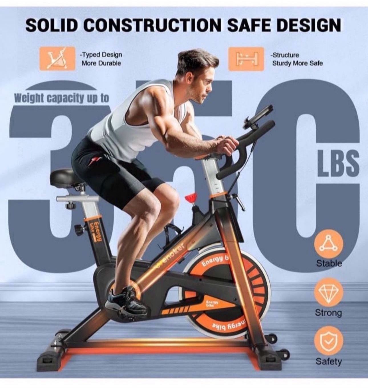 Exercise Bike, WENOKER Indoor Cycling Bike/Stationary Bike for