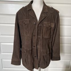 Daniel Cremieux Goat Suede Jacket Coat XXL