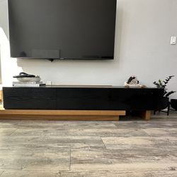 Expandable TV Stand w/ Storage Drawers