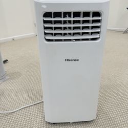 Hisense AP0621CR1W 250 sq. ft (8,000 BTU ASHRAE / 6,000 BTU SACC) Portable AC