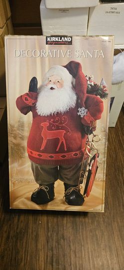 Kirkland Signature Decorative Santa Figure