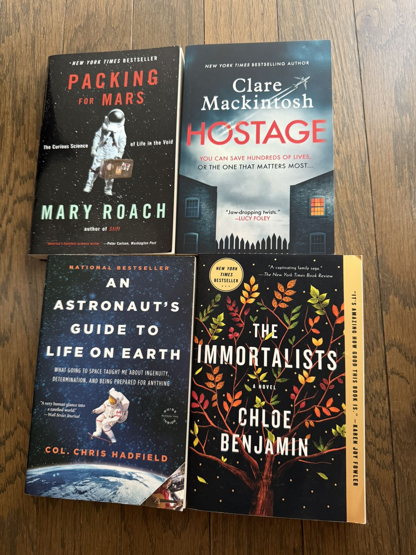 4 New Novels Books For Only $5 For All