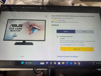 Asus VA329HE Widescreen LCD Monitor 