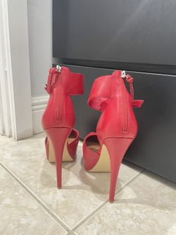Red Leather Heels