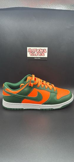 Nike Dunk Low Retro Miami Hurricanes Sz. 9.5