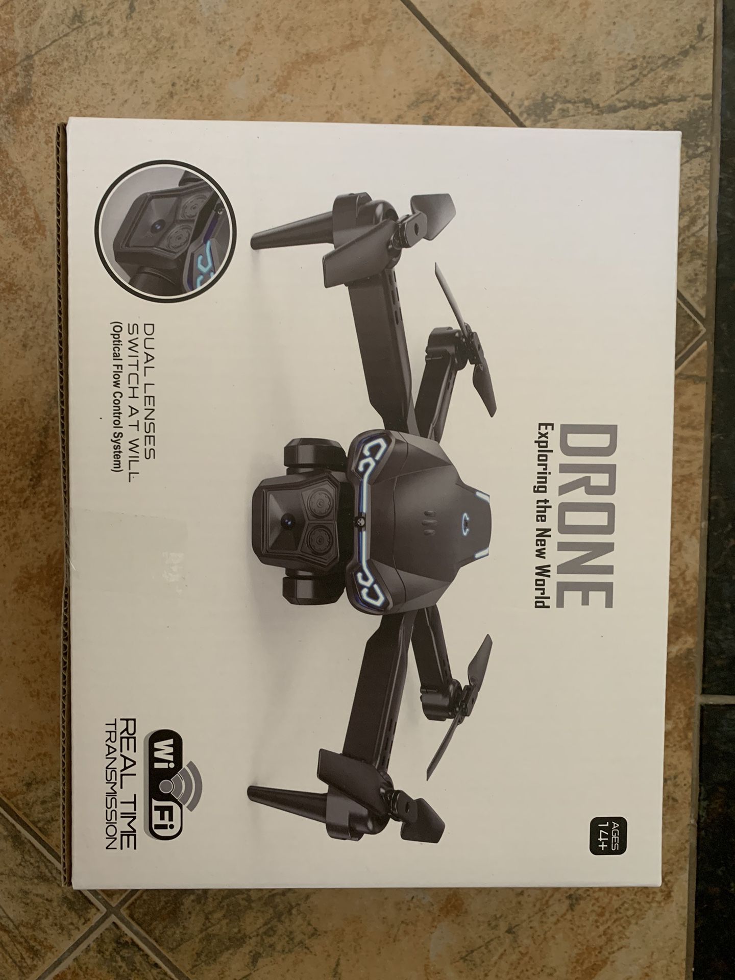 New Drone with Camera for Kids & Adults, 1080P HD FPV Mini Drones With 2 Batteries
