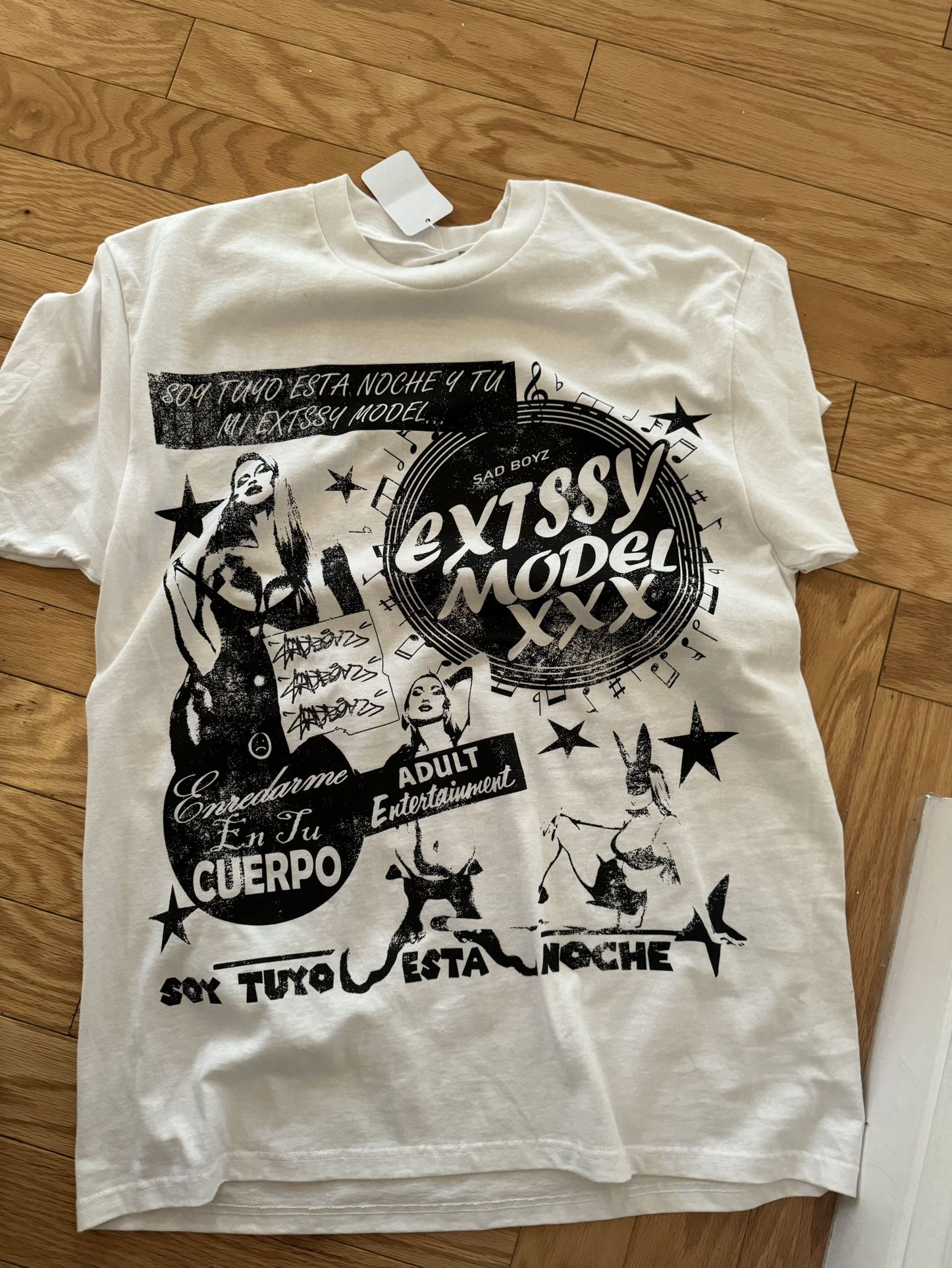 Brand New Sad Boyz Exxsty Model Shirt Size L