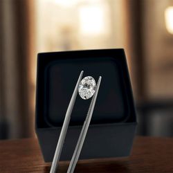 Certified Lab Grown Oval Shape Diamond 