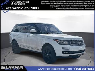 2017 Land Rover Range Rover