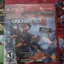 Uncharted 2 PlayStation 3/PS3 (Read Description)