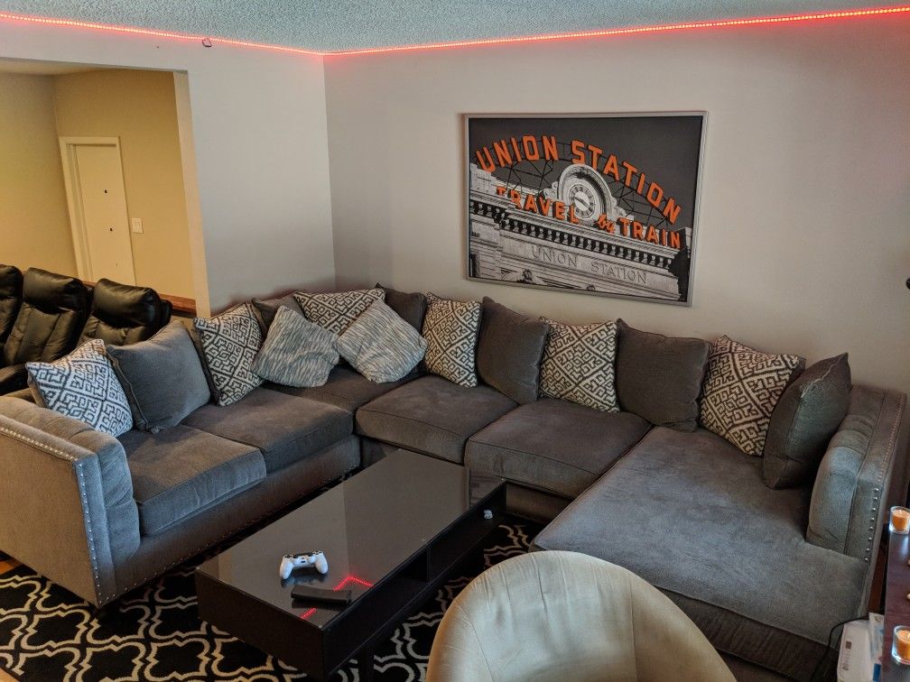 Juliana 3 piece sectional cheap with raf chaise