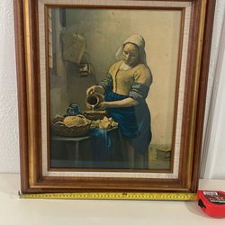 Framed Milkmaid Print