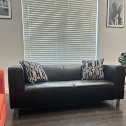 Leather Sofa Couch 71”x35”x26”